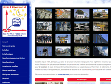 Tablet Screenshot of elevatique.ch